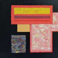 Abstract. Acrylics on panel. 30 x 30 cm. 2014