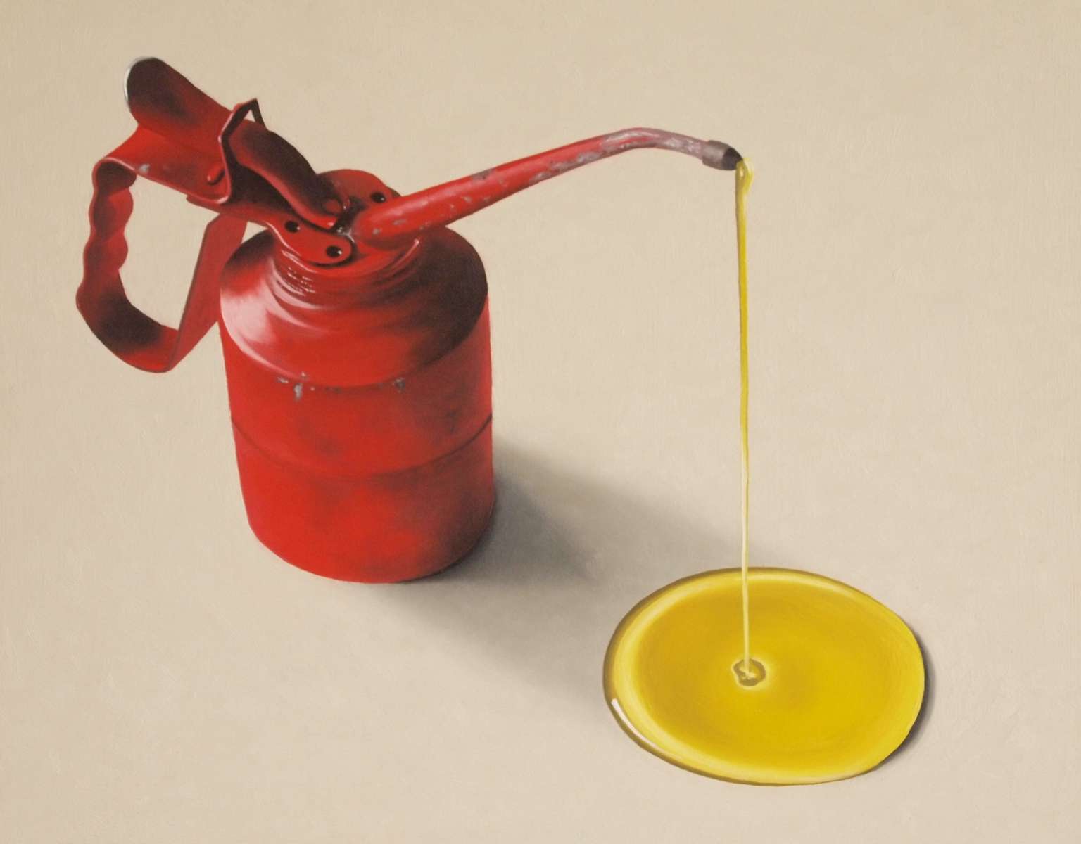 Can and oil