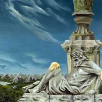 Resurrection. Oil on panel. 40 x 50 cm