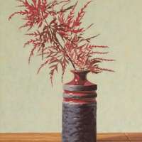 Japanese Maple. Oil on panel. 23 x 34 cm. 2013