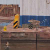 Silent Witness. Oil on panel. 38 x 34 cm. 2013