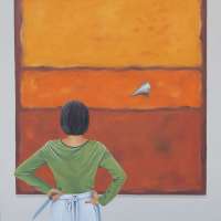 Finishing touch. Oil on panel. 34 x 41 cm. 2013